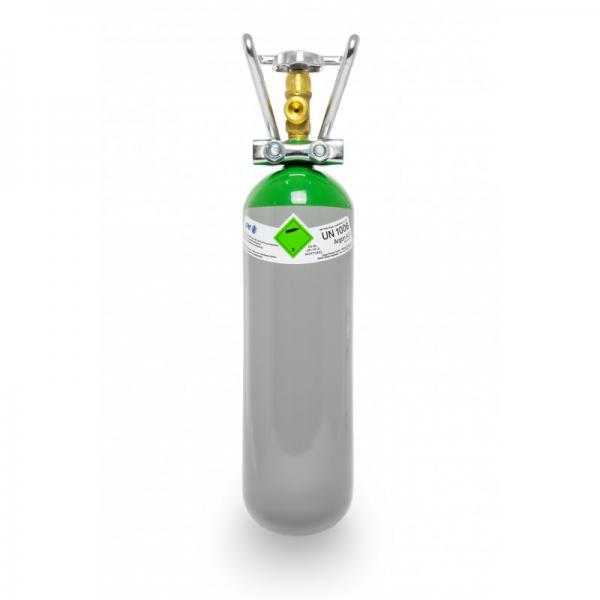 Argon 4.6 2 Liter Flasche Schweißargon WIG,MIG mit Tragegriff (Kaufflasche)
